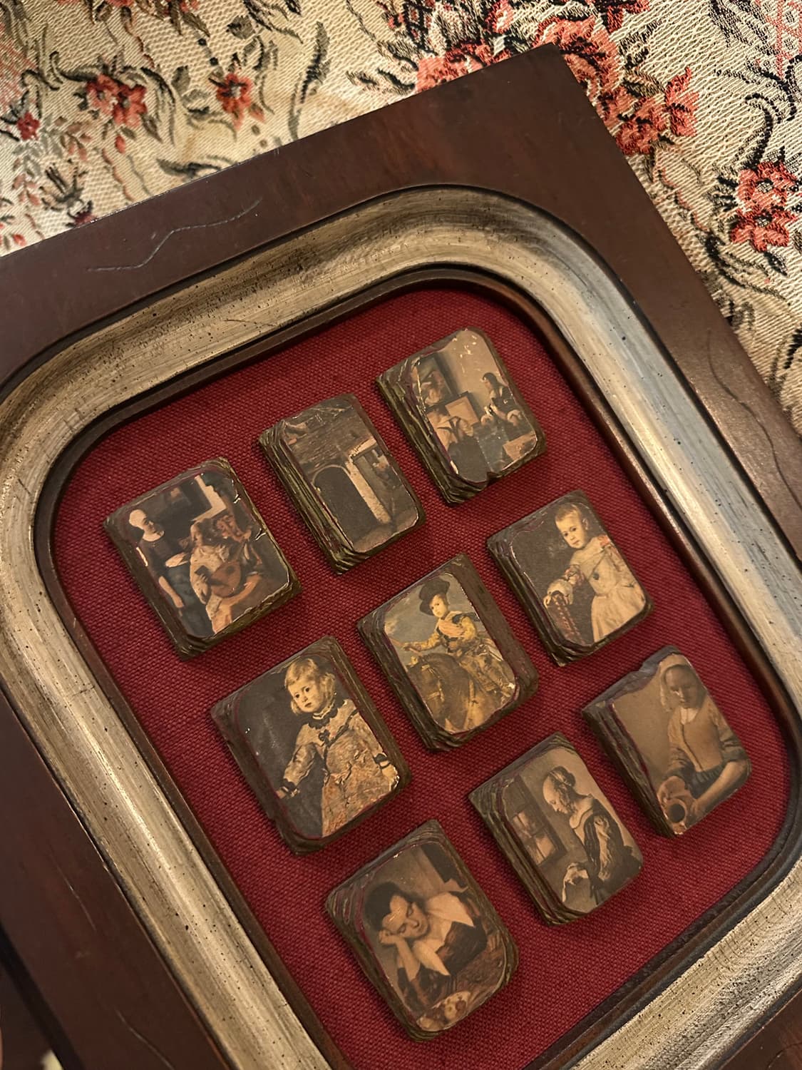 미국 빈티지 명화 미니어처 모음 액자 상품이미지3