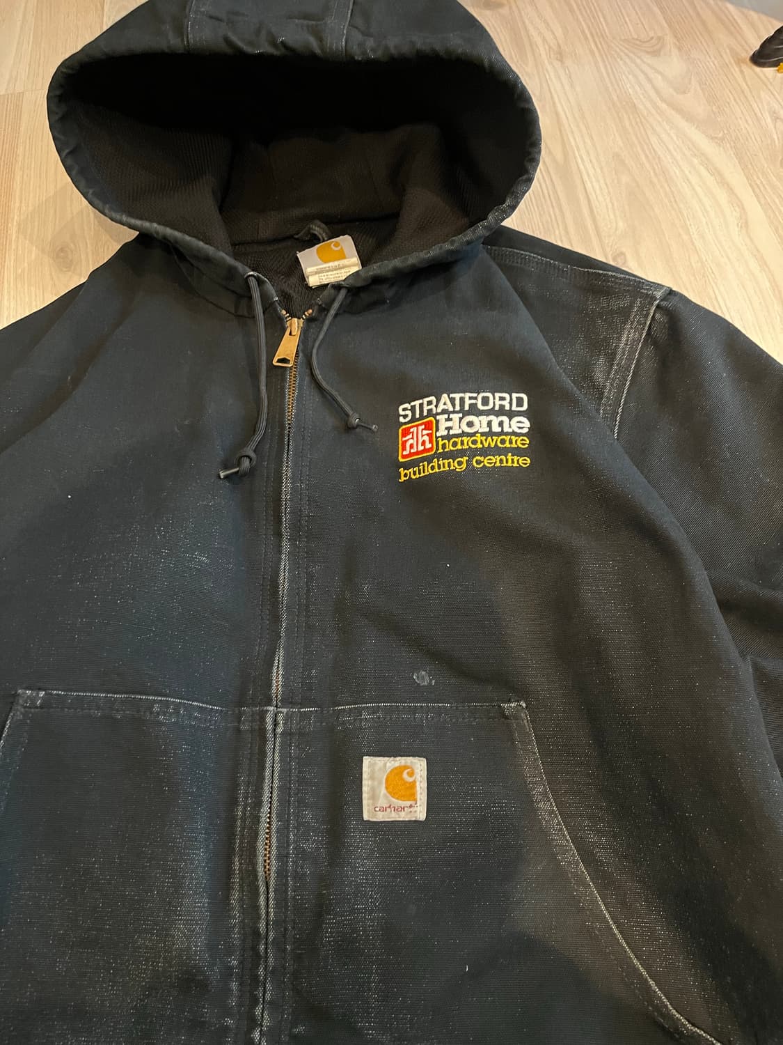 칼하트 덕 액티브 자켓 블랙 L 상품이미지2