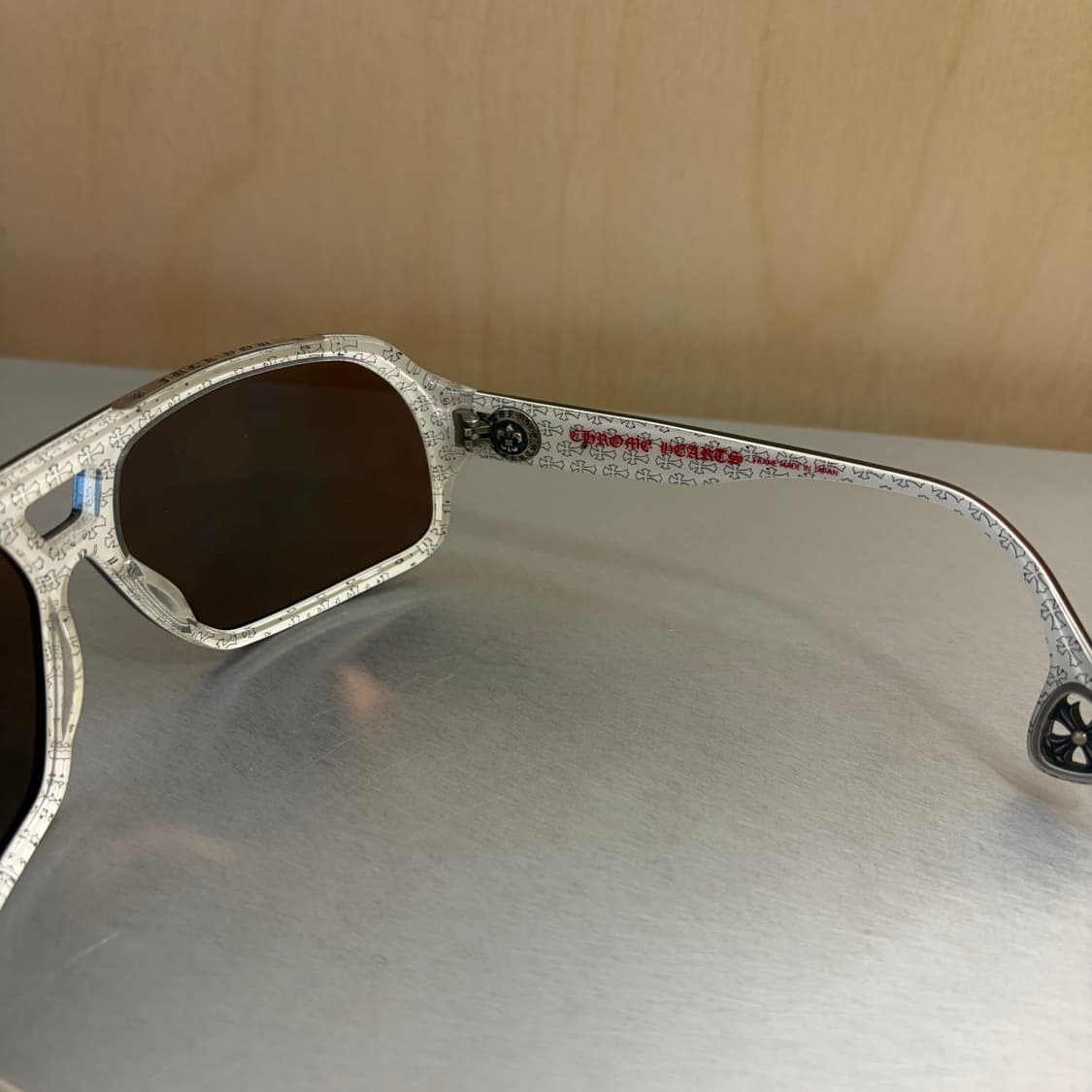 크롬하츠 BOINK 62/CWC 화이트 텍스처 보잉 선글라스 상품이미지4