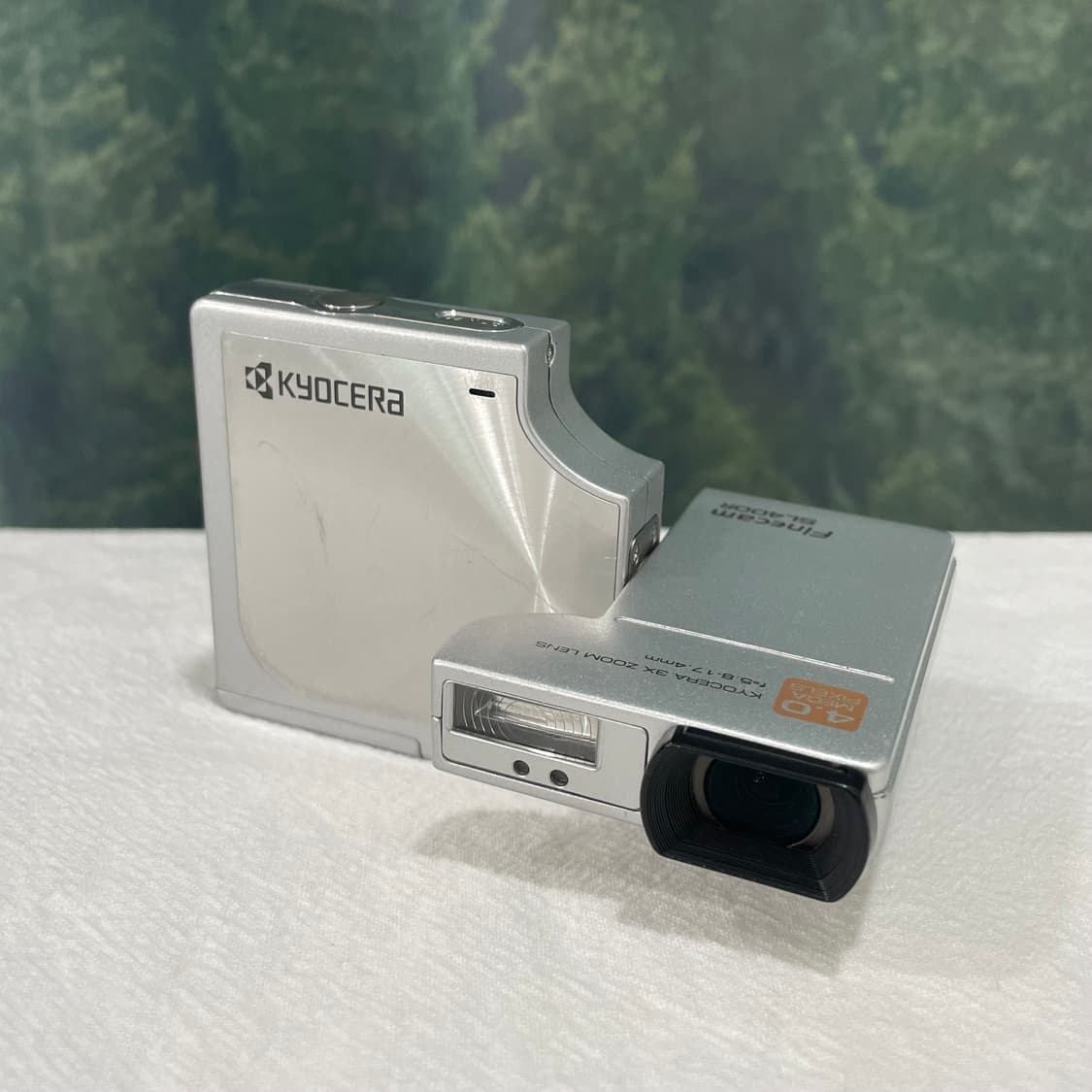 (셀카/희귀) 교세라 finecam sl400r 디지털카메라 상품이미지2