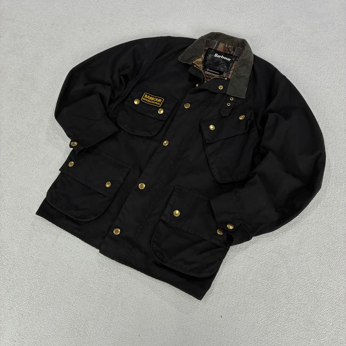 바버 인터내셔널 블랙자켓  상품이미지1