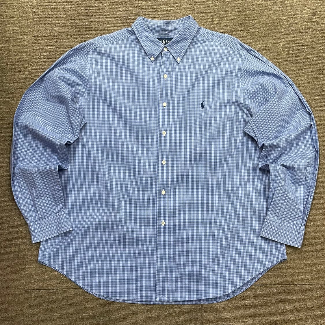 (2XL) POLO 폴로 랄프로렌 체크 셔츠 클래식핏 상품이미지1