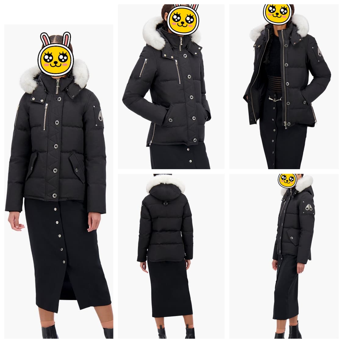 정품)급처상태좋음!무스너클 쓰리쿼터 패딩 매장가205만원 아우터점퍼 자켓 상품이미지1