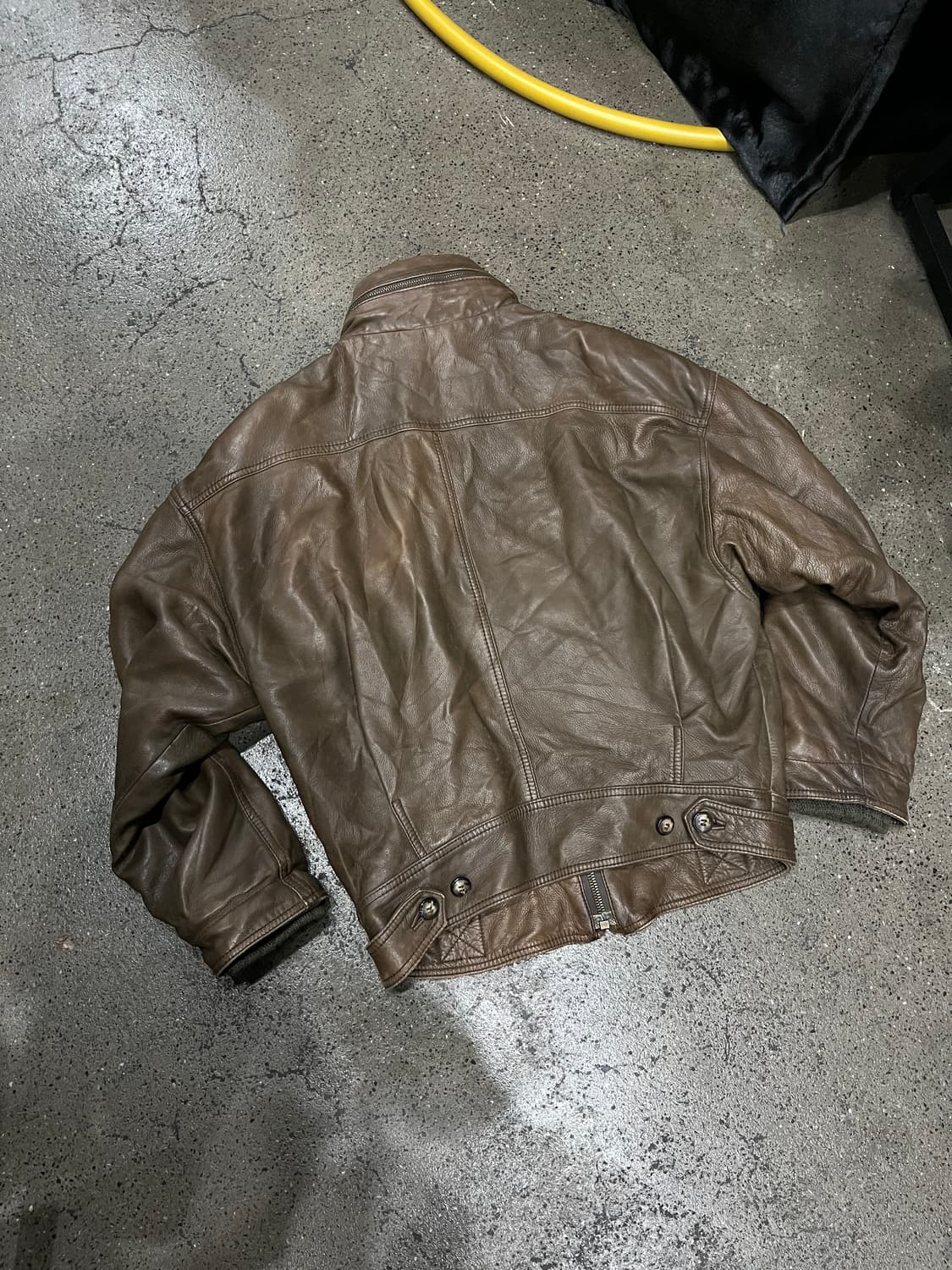 RUFFO 레더 봄버자켓 상품이미지7