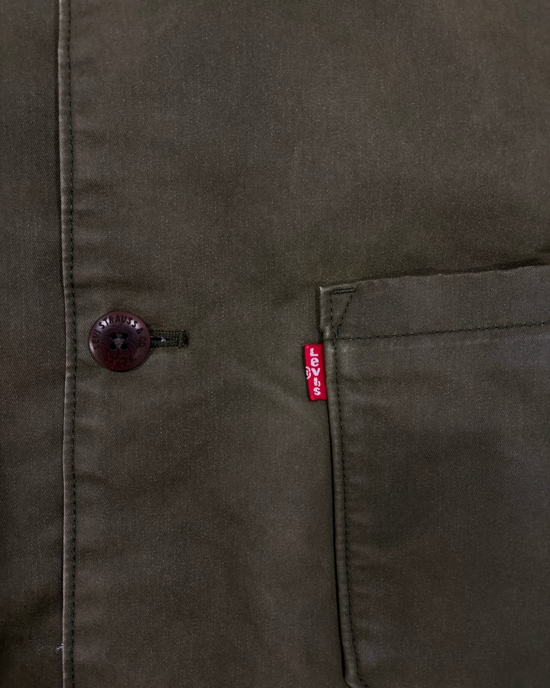 [L]리바이스 Levi's 왁스 올리브 엔지니어 워크 자켓 상품이미지6