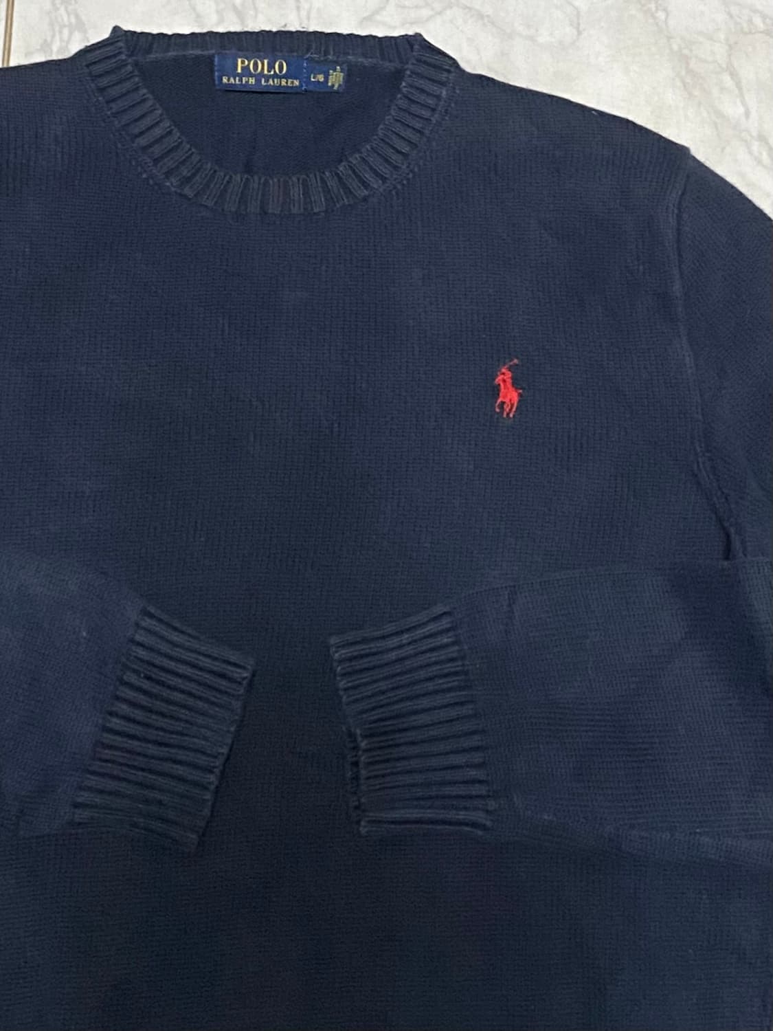 폴로 빈티지 니트 사이즈 100 상품이미지3