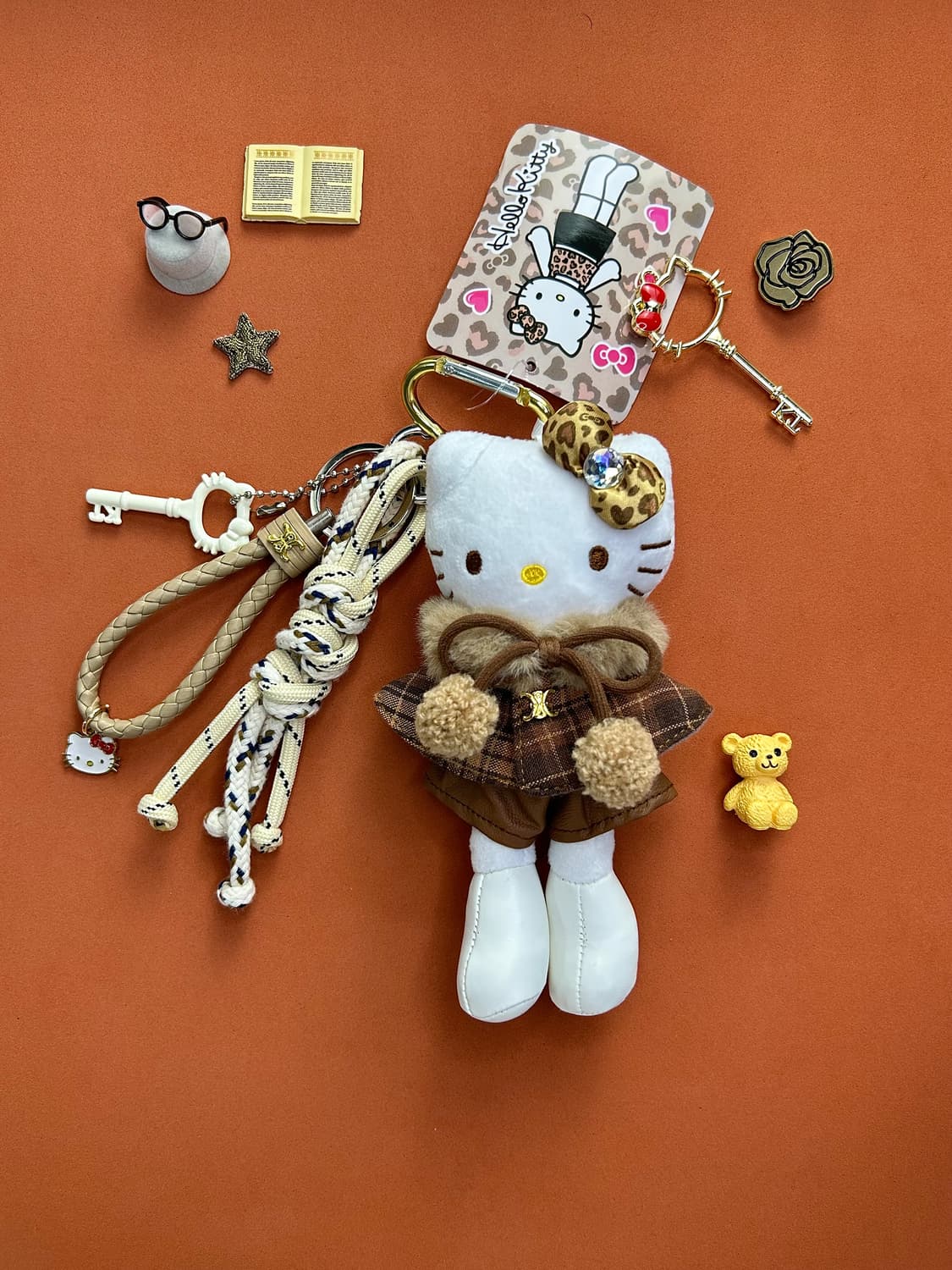 롱다리키티 커스텀키링(26) 상품이미지1