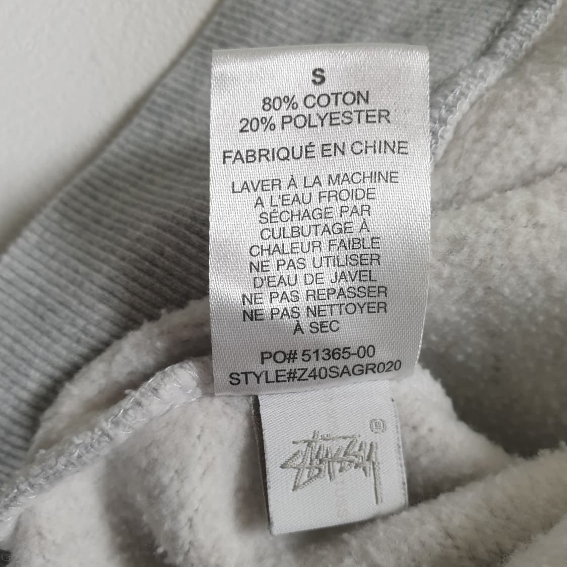 스투시 로고 후드티 상품이미지3