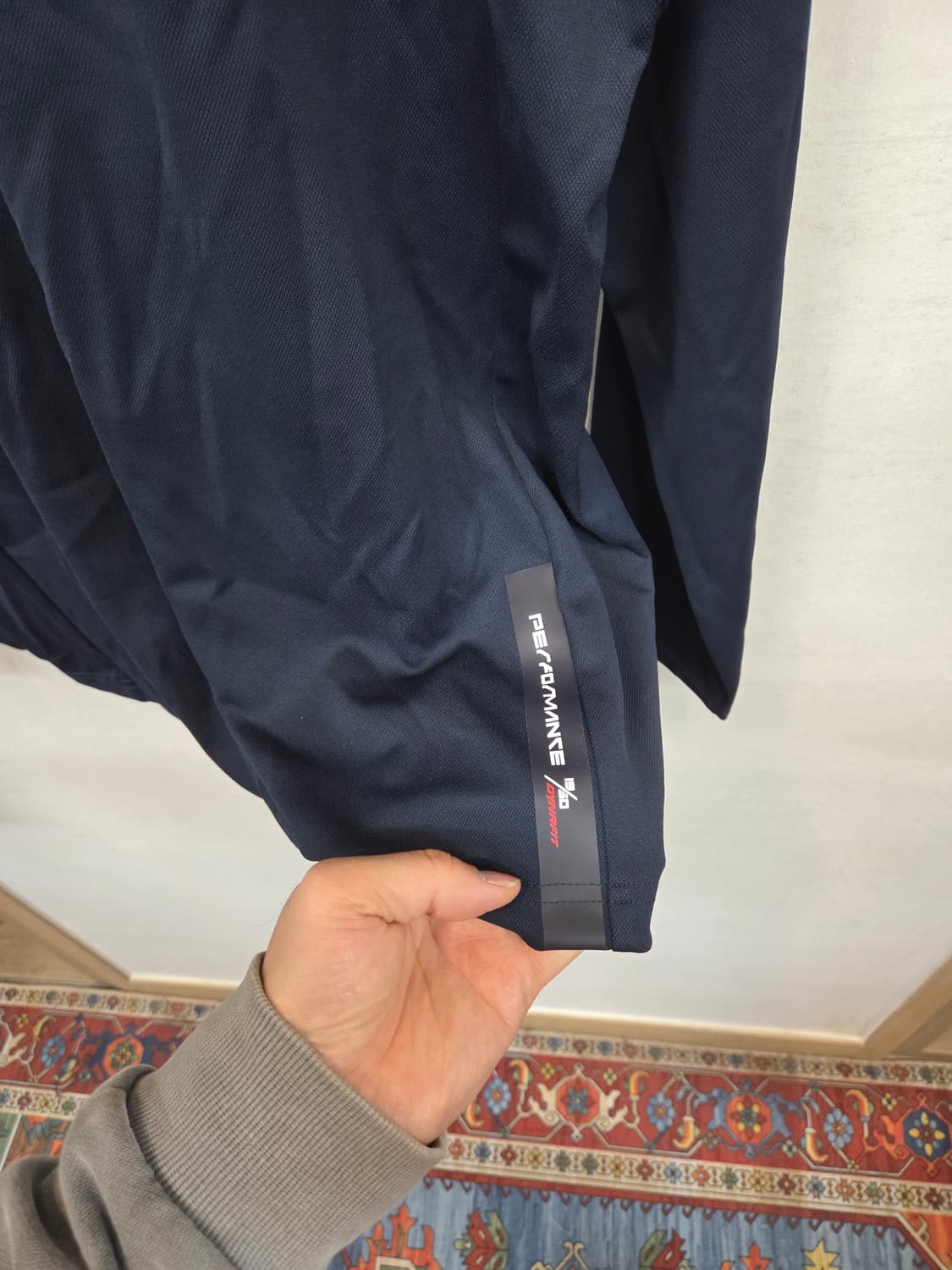 다이나핏 블랭크 알파 트랙탑 져지집업 xl 상품이미지3