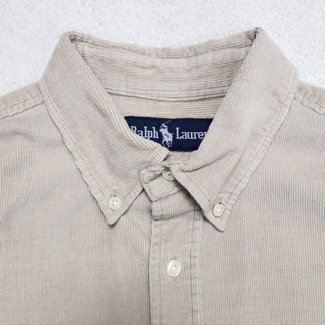 RALPH LAUREN 코듀로이 셔츠  XL 상품이미지2