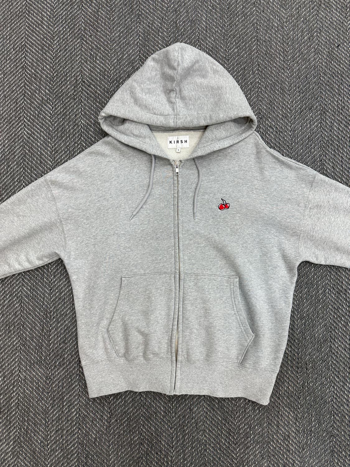 키르시 후드집업 그레이 상품이미지2