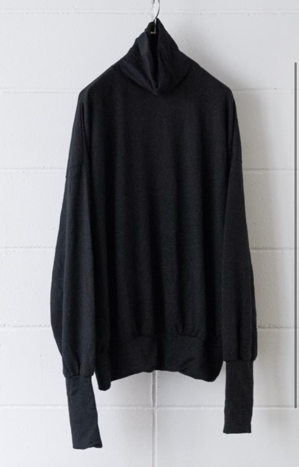 [새상품] 바벨 오브젝트 울 터틀넥 상품이미지1