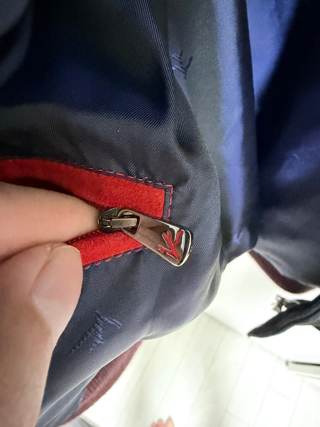 Isaia 이자이아 발수 스웨이드 봄버 자켓/50사이즈 상품이미지8