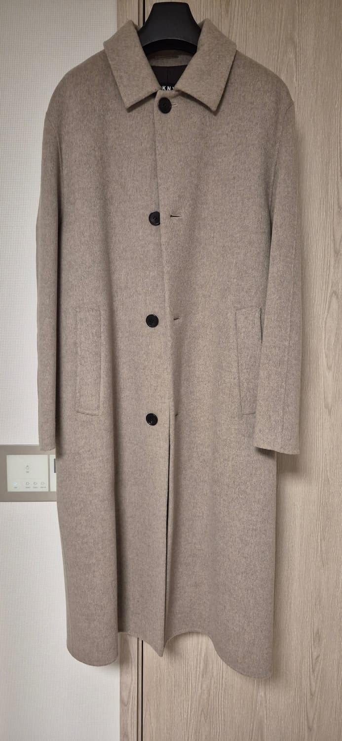 한섬 DKNY 베이지색 롱 코트 L 상품이미지1