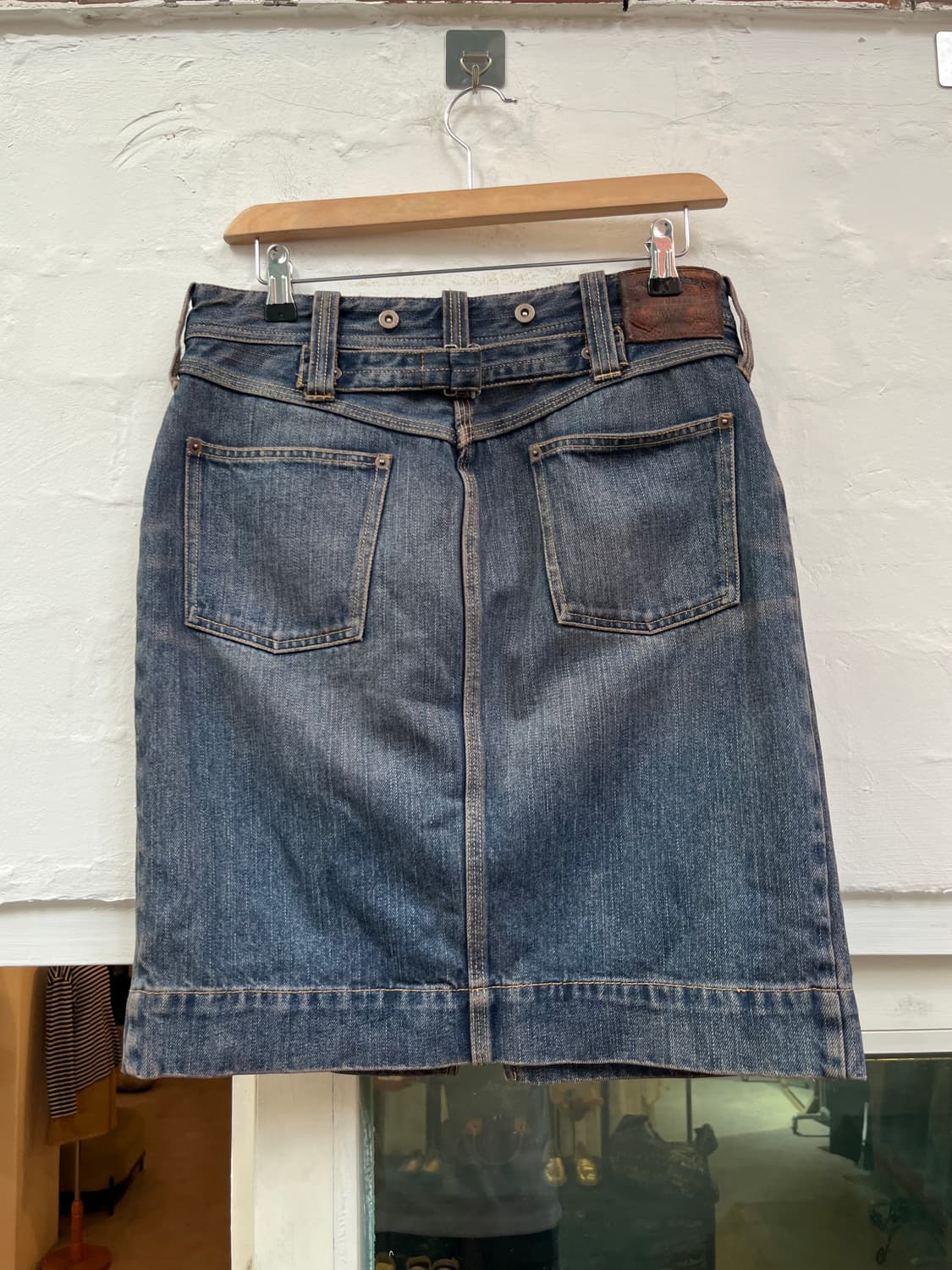 Ralph Lauren 앞트임 청치마 W28 상품이미지7