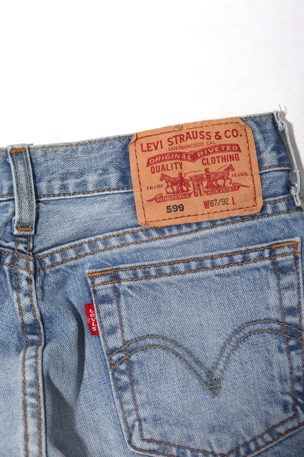 LEVIS 599 연청 세미 부츠컷 women 26 상품이미지6