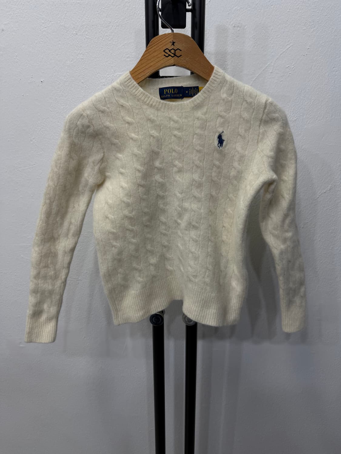 정품) 폴로랄프로렌 25ss 여성 케이블 니트 S 상품이미지1