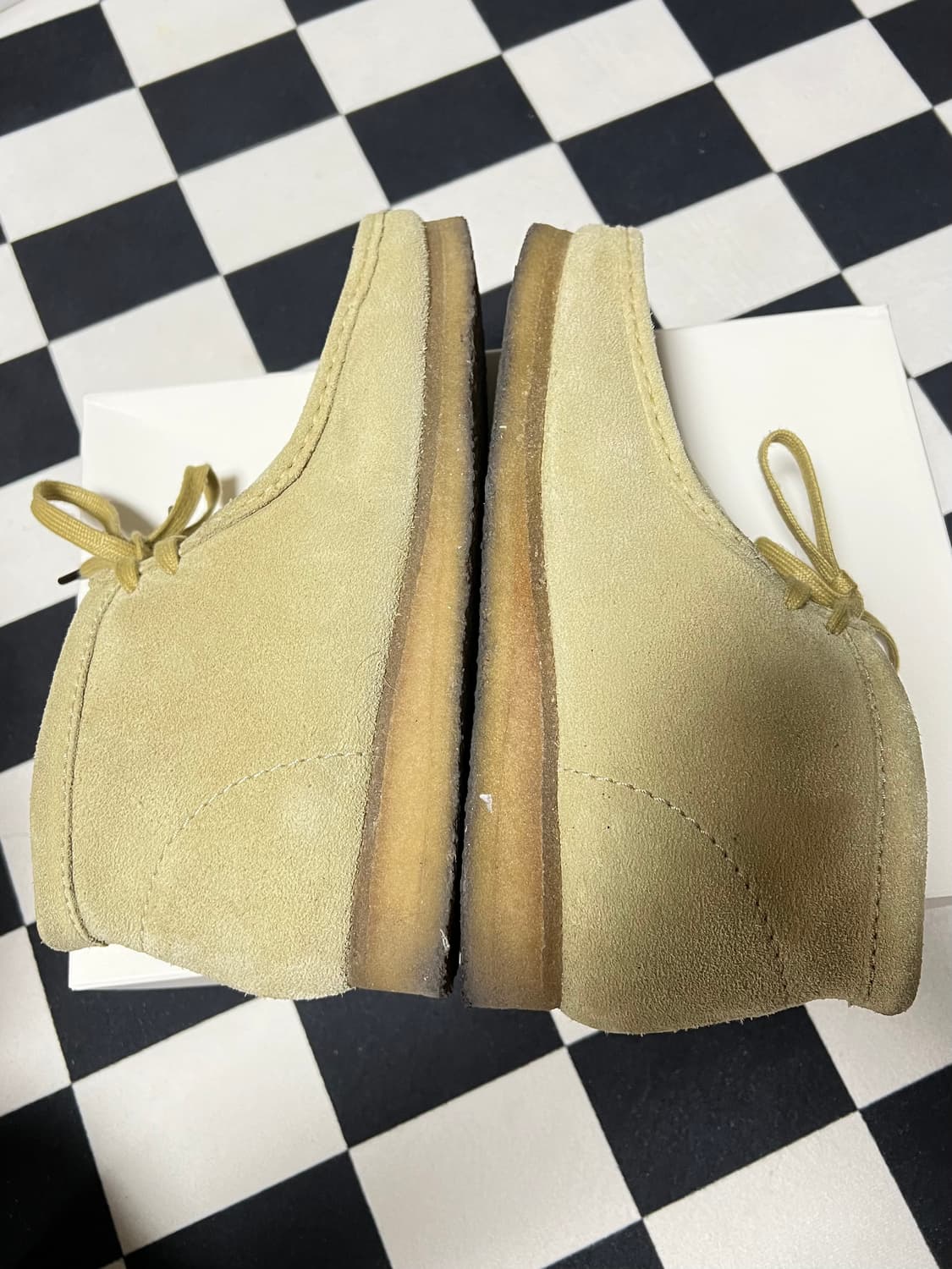 [8.5] 클락스 왈라비 부츠 메이플 스웨이드 미드 265 상품이미지4