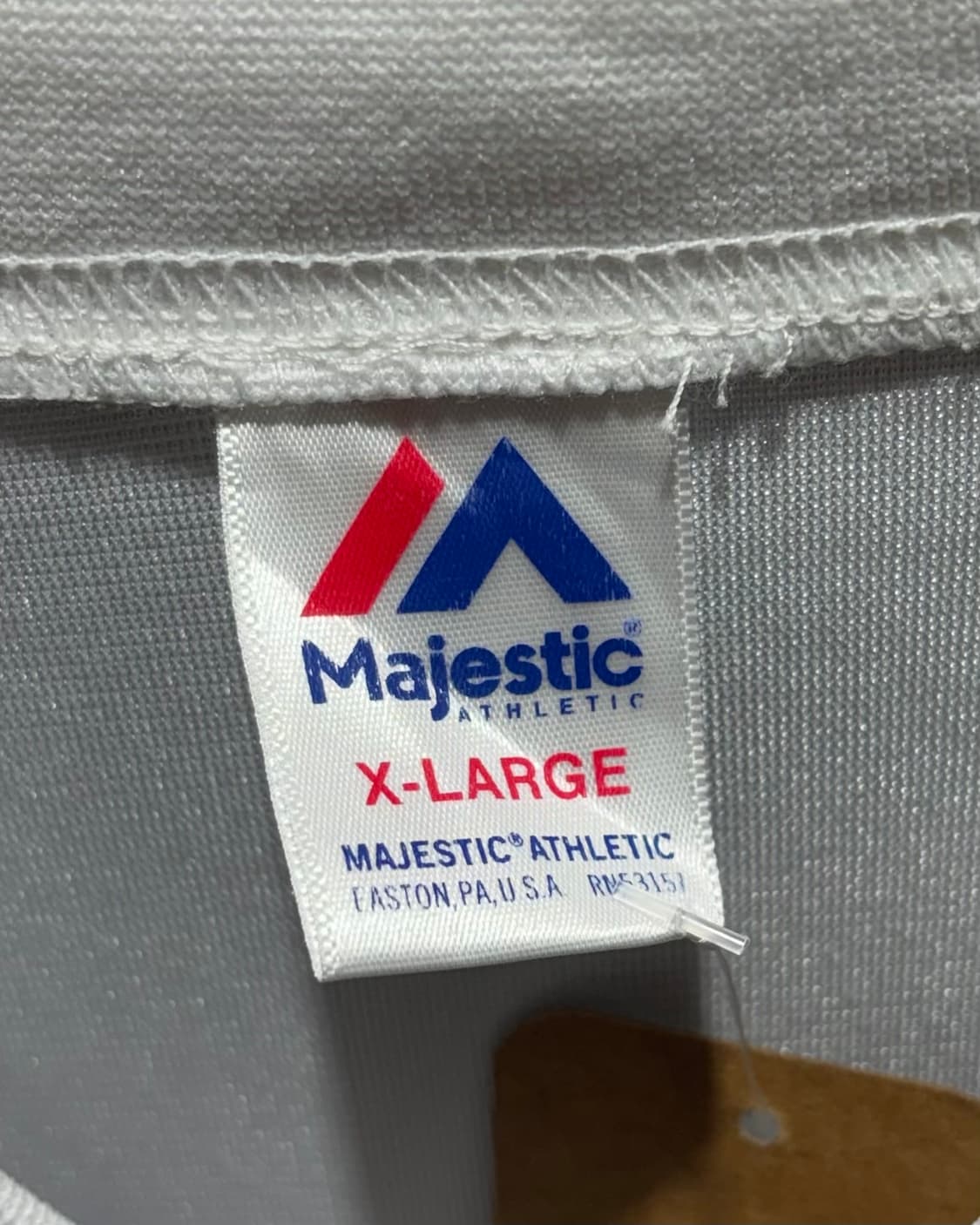 XL MLB 뉴욕양키스 빅로고 화이트 메쉬 져지 반팔티 상품이미지5