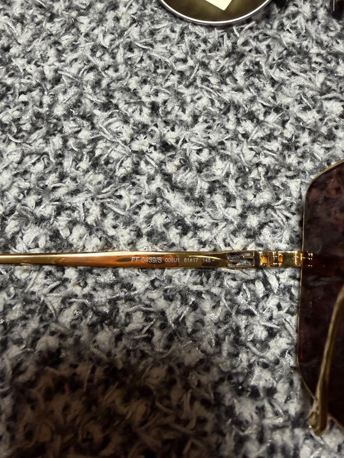 펜디 오버사이즈 선글라스 판매합니다 상품이미지3