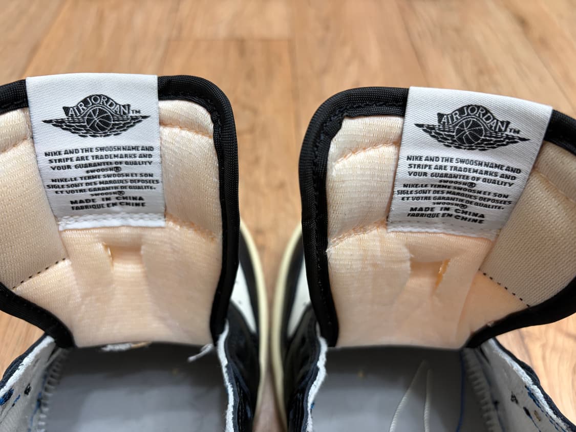 ( 265 ) 조던1 X 트레비스 스캇 X 프라그먼트 레트로 로우 OG  상품이미지4