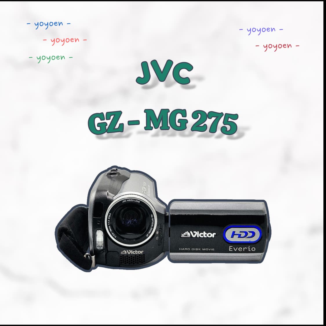 JVC GZ-MG275 블랙 빈티지캠코더 상품이미지1