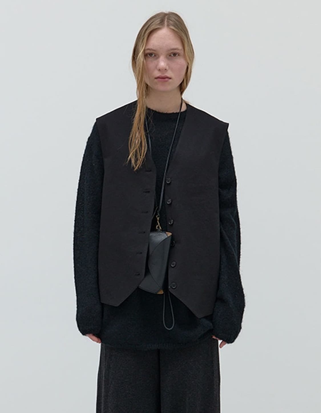 리포스 REPOS OVER COTTON VEST 상품이미지1