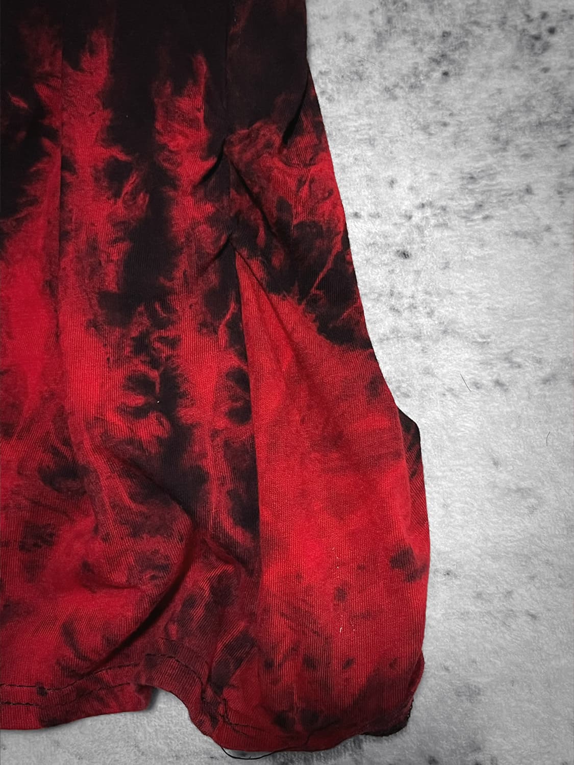 tie-dye rhinestone punk t 상품이미지7