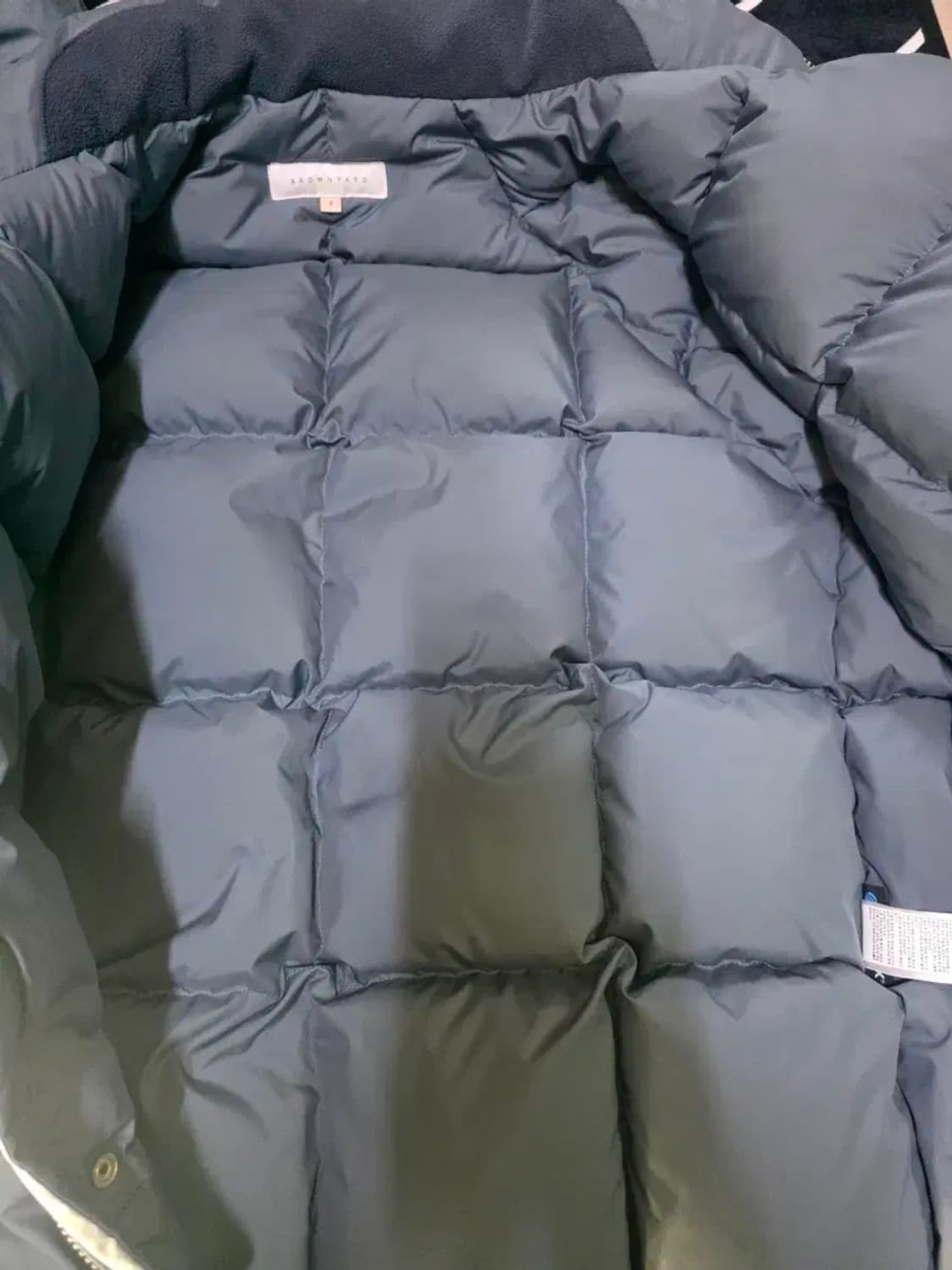 브라운야드 유틸리티 구스다운 파카 4 블루그레이 상품이미지5