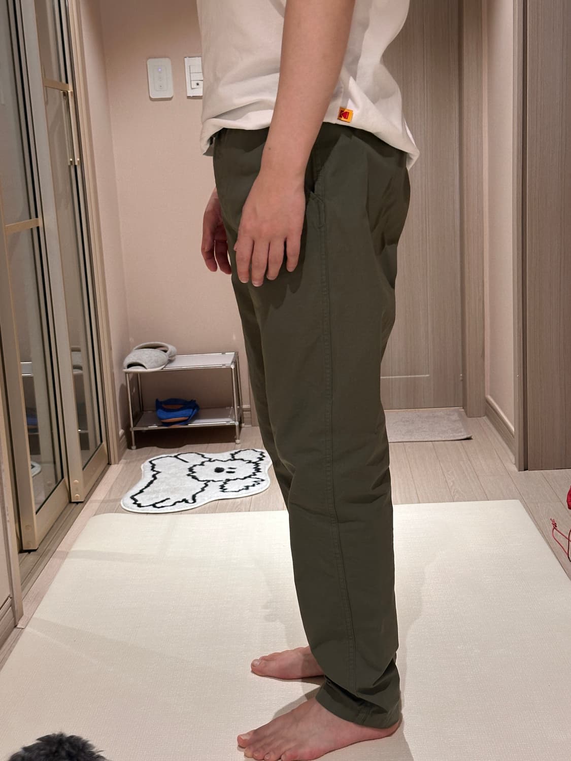 Orslow 오어슬로우 카키 면바지 상품이미지7