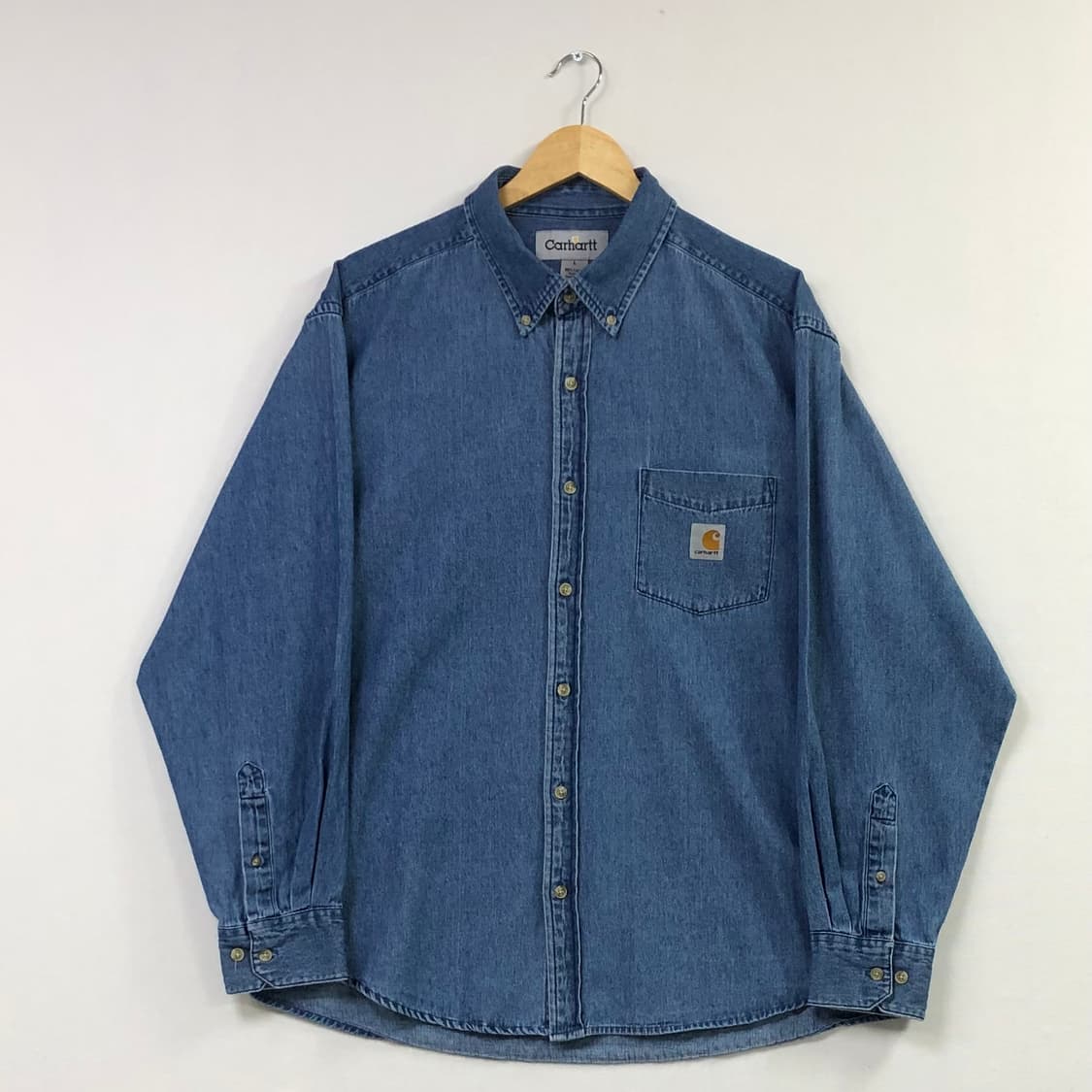 XL 칼하트 데님 셔츠 상품이미지2