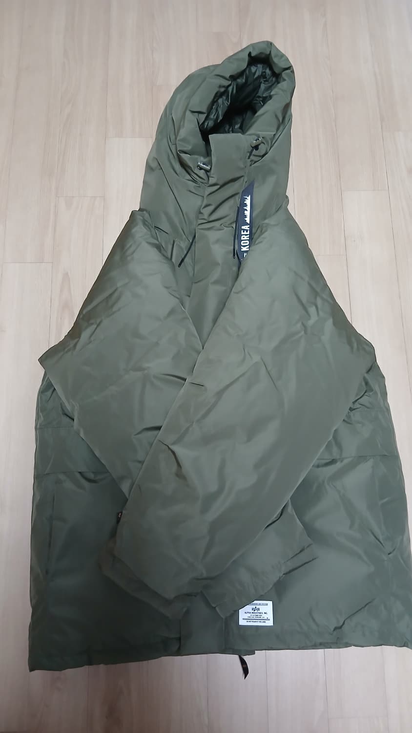 알파인더스트리 파카 OG-107 RAGLAN XL 상품이미지3