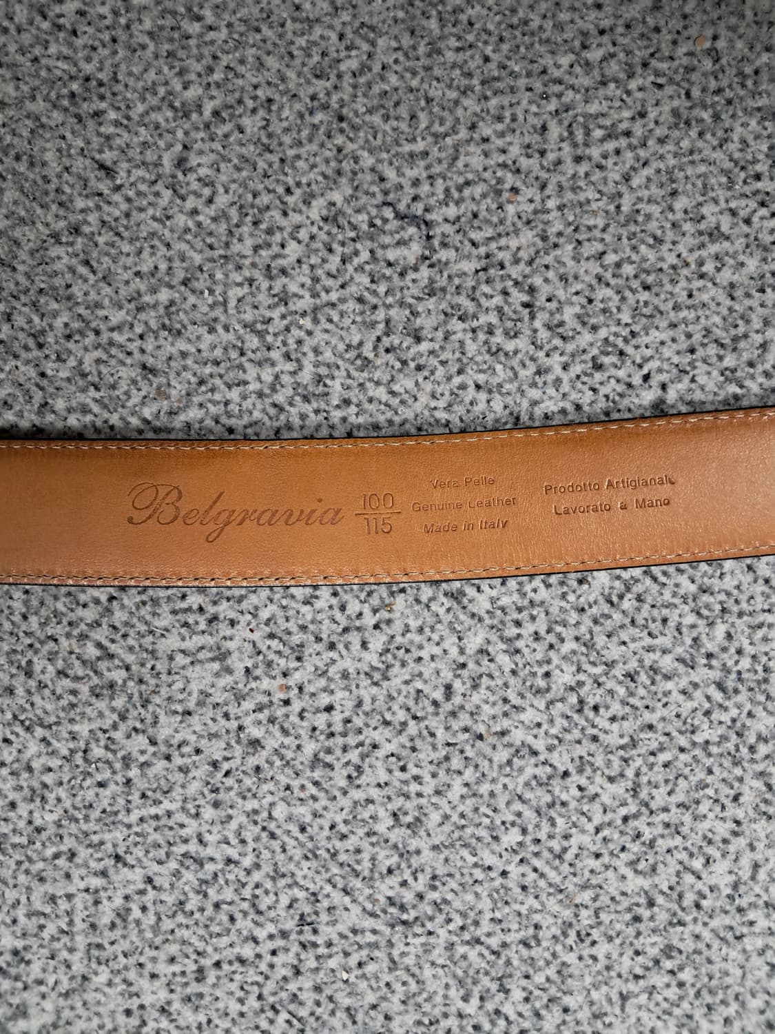 Belgravia  이탈리아 가죽벨트 상품이미지3