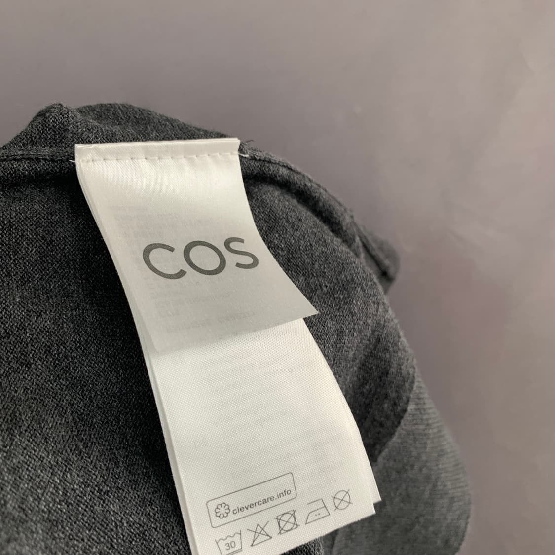 XL COS 코스 슬림핏 니티드 실크 폴로 PK 반팔 카라티 상품이미지5