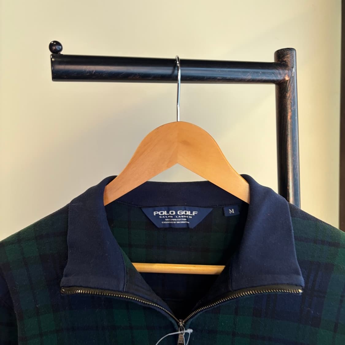 15697 - 폴로 랄프로렌 블랙와치 반집업 맨투맨 상품이미지5