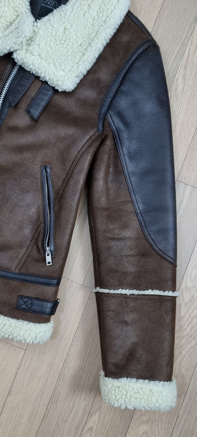 카이아크만 페이크레더 B-3 무스탕 M _ 여성 상품이미지4