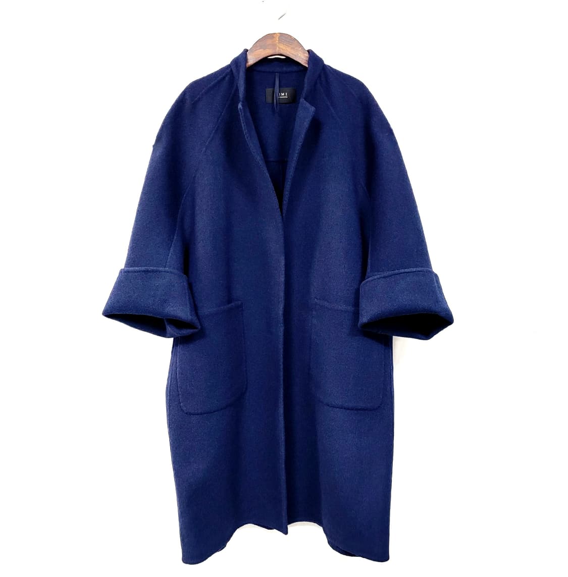 TIME  타임 캐시미어 블렌드 핸드메이드 코트 상품이미지3