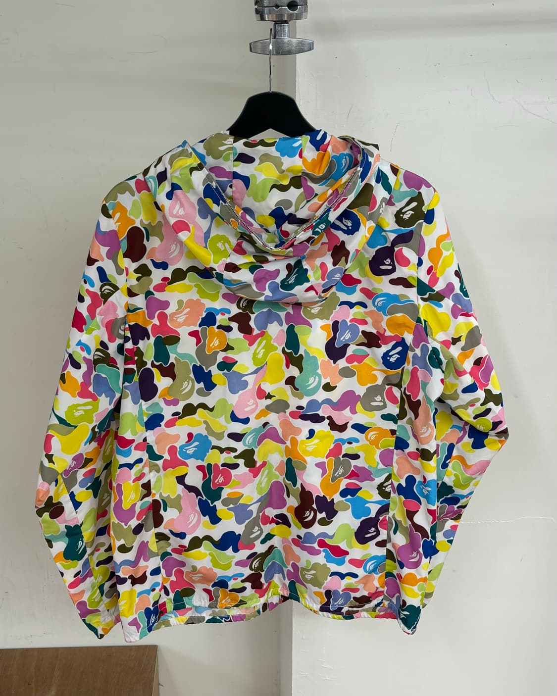 베이프 멀티 카모 칼리지 코치 재킷 상품이미지6