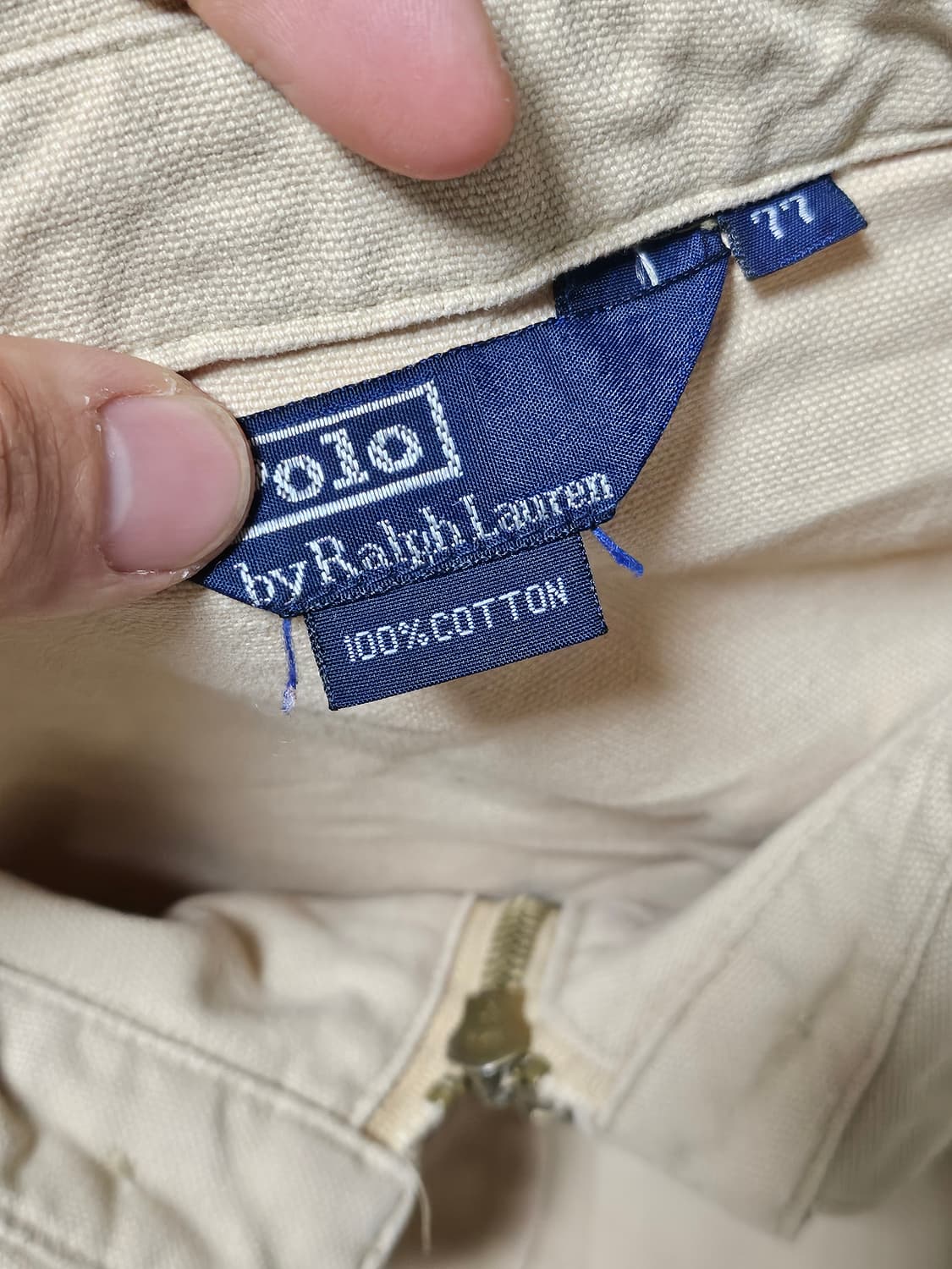 90s 폴로랄프로렌 블루종 자켓 77(X~XXL) 상품이미지3