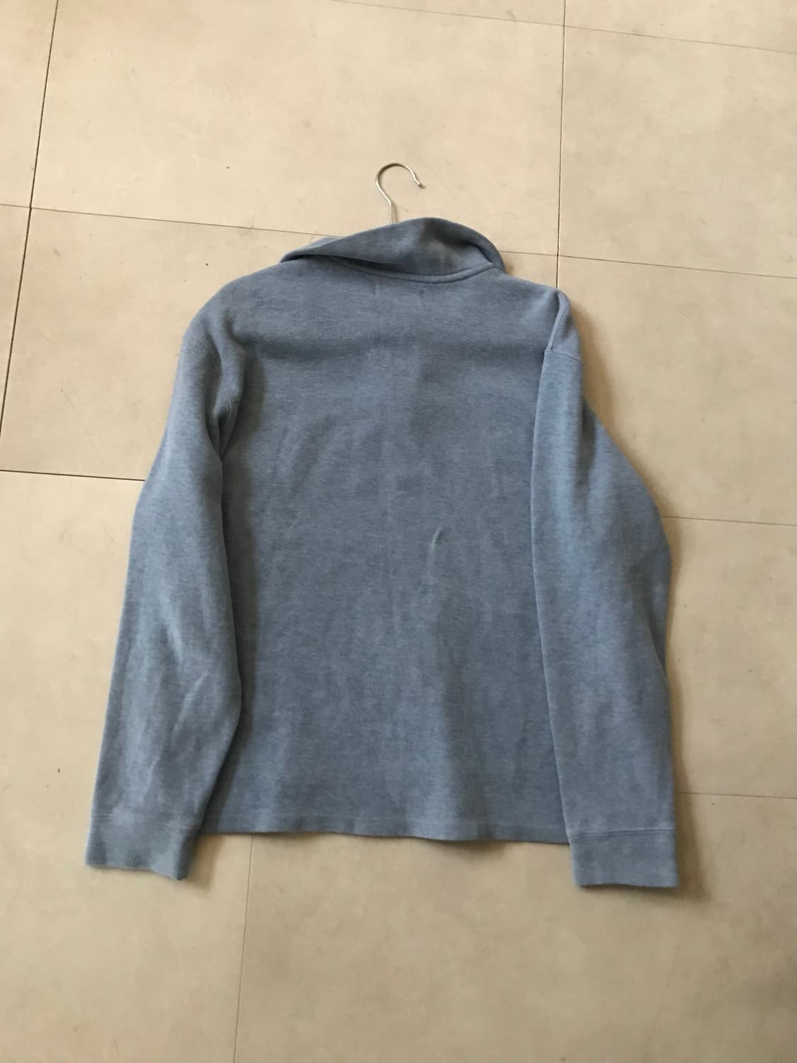 폴로 연하늘 반집업 상품이미지8