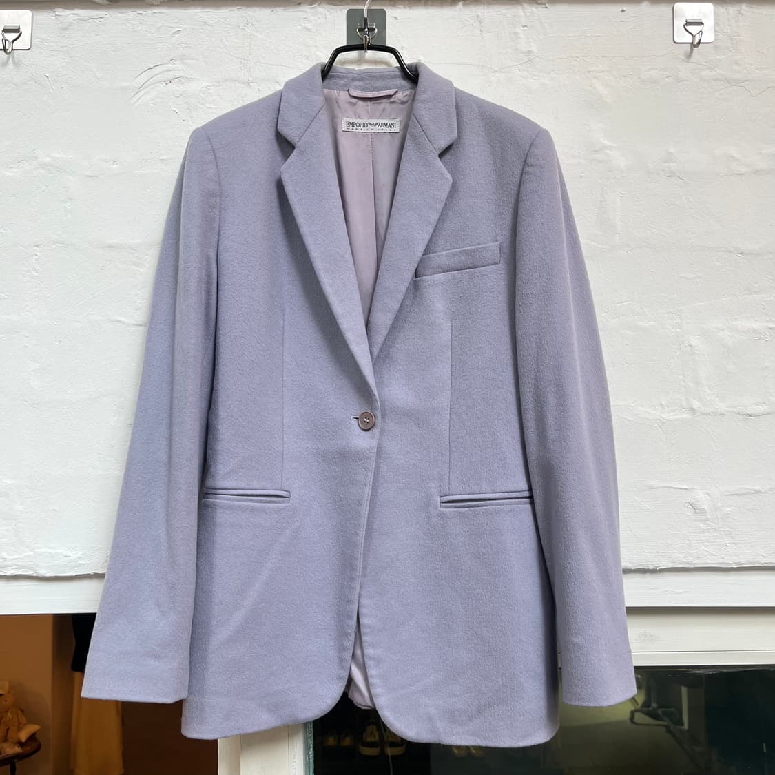 Emporio Armani 울 캐시미어 혼방 블레이저 38 상품이미지1