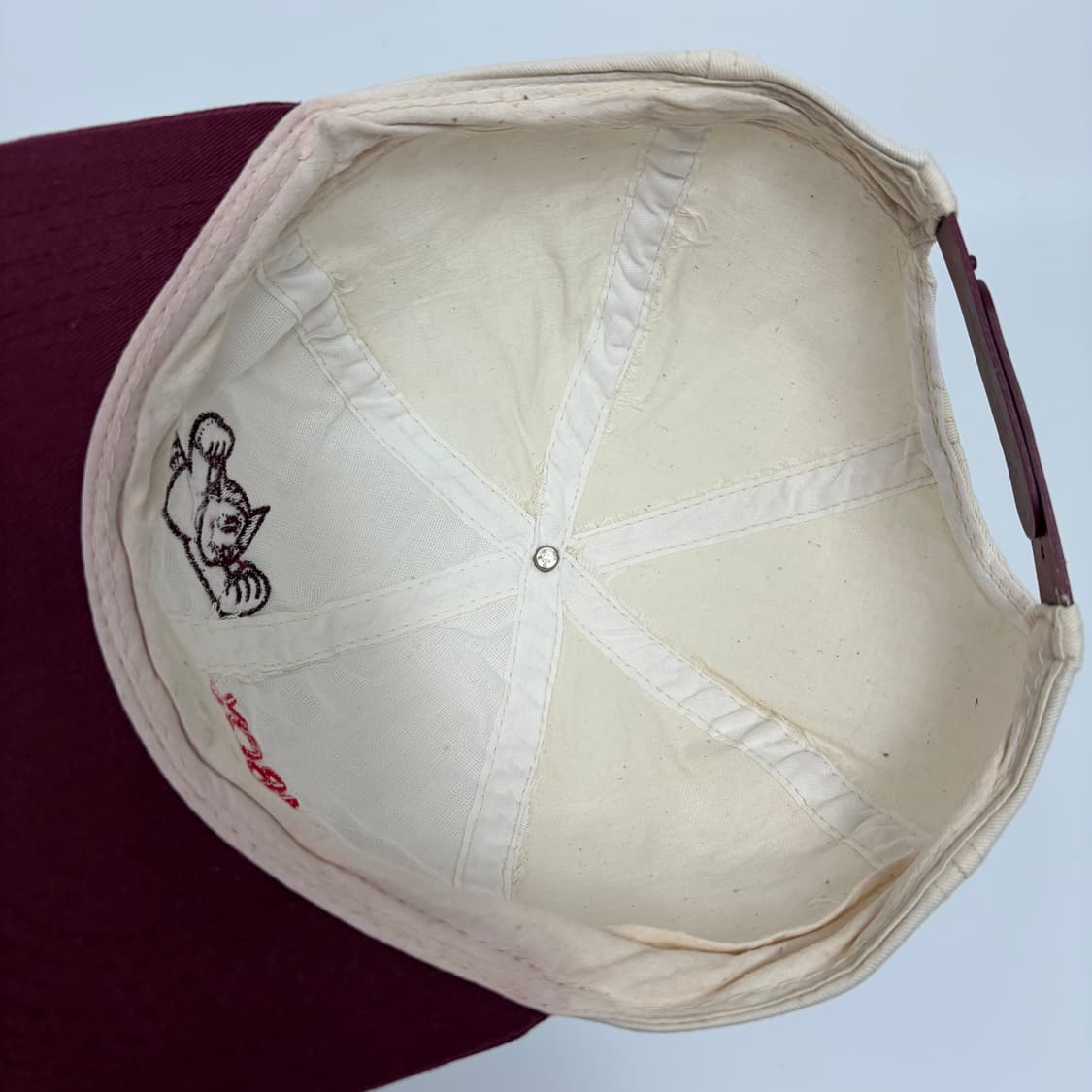 90s 아톰 자수 볼캡 모자 상품이미지7