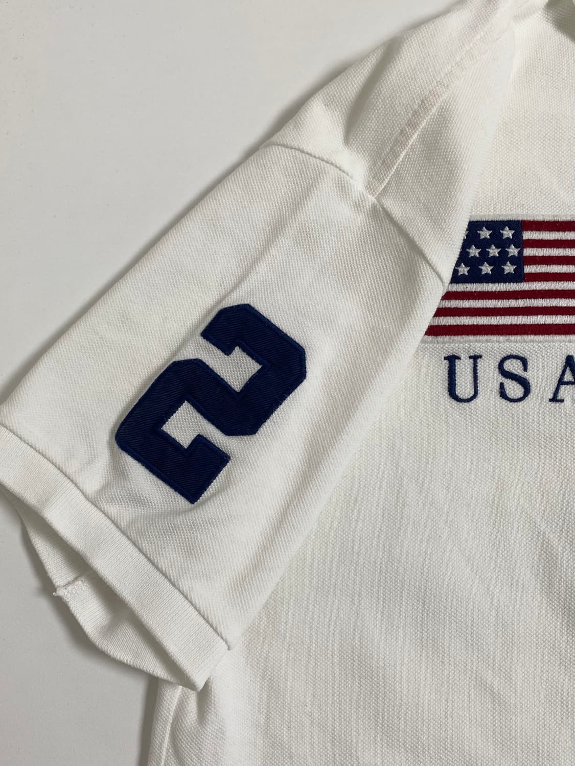 폴로 빅포니 usa 성조기 반팔카라티 상품이미지6