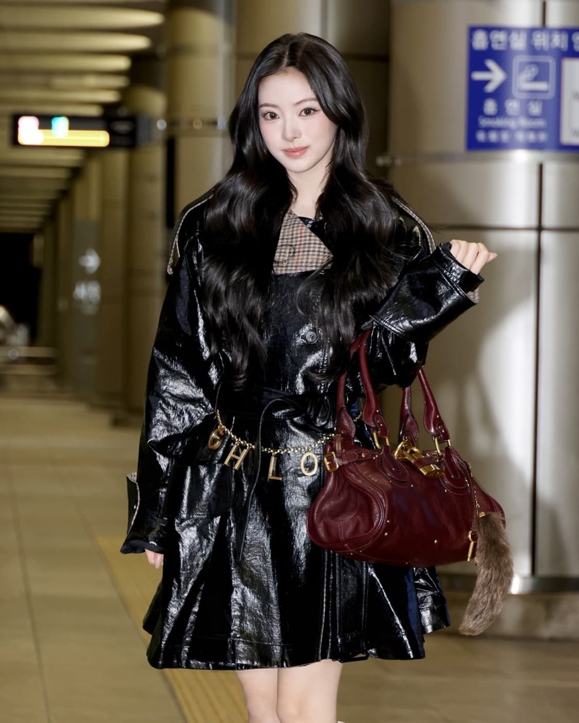 안나 착용) 끌로에 코티드 린넨 코트 36 상품이미지1