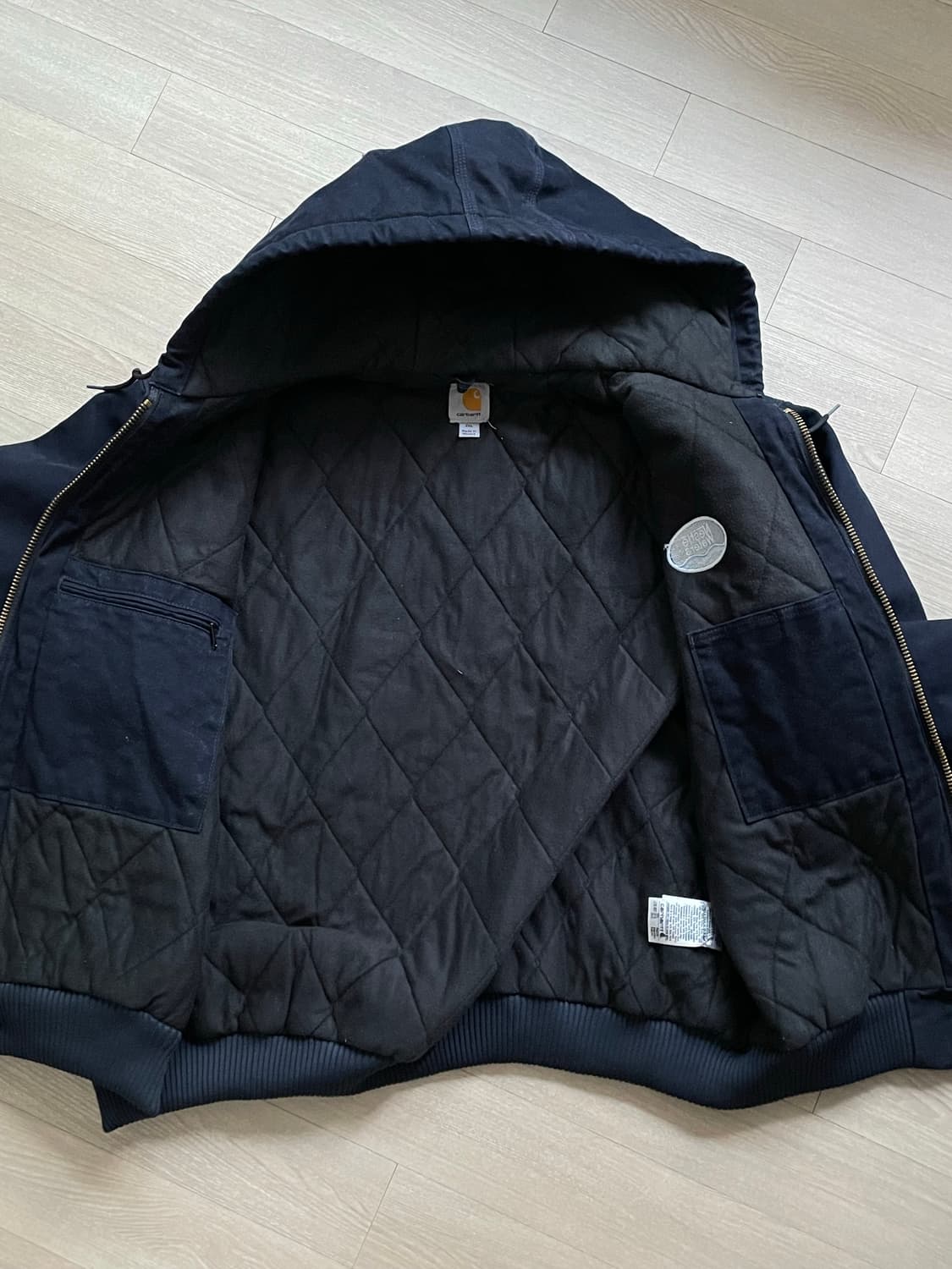 칼하트 j130 MDT 미드나잇 액티브 자켓 샌드스톤 상품이미지8