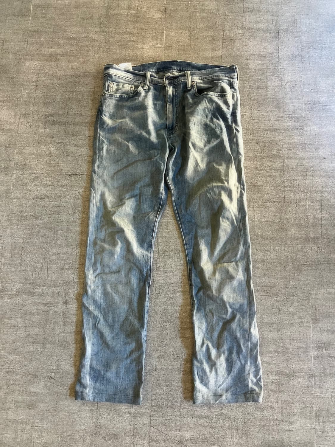 Levis 리바이스513 올드스쿨스트릿 워시드 데님팬츠 상품이미지1