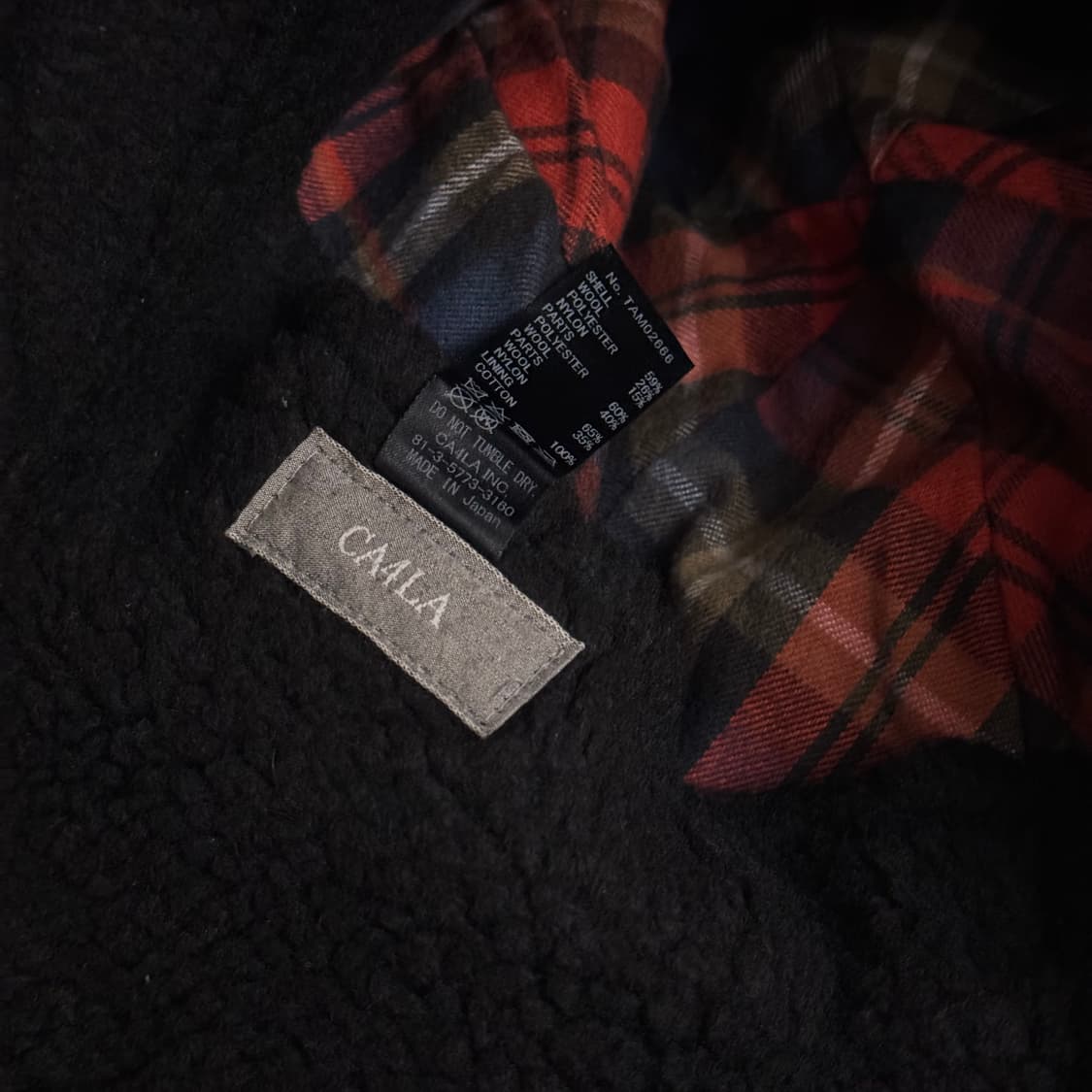 CA4LA 카시라 울 파일럿 트루퍼햇 상품이미지4