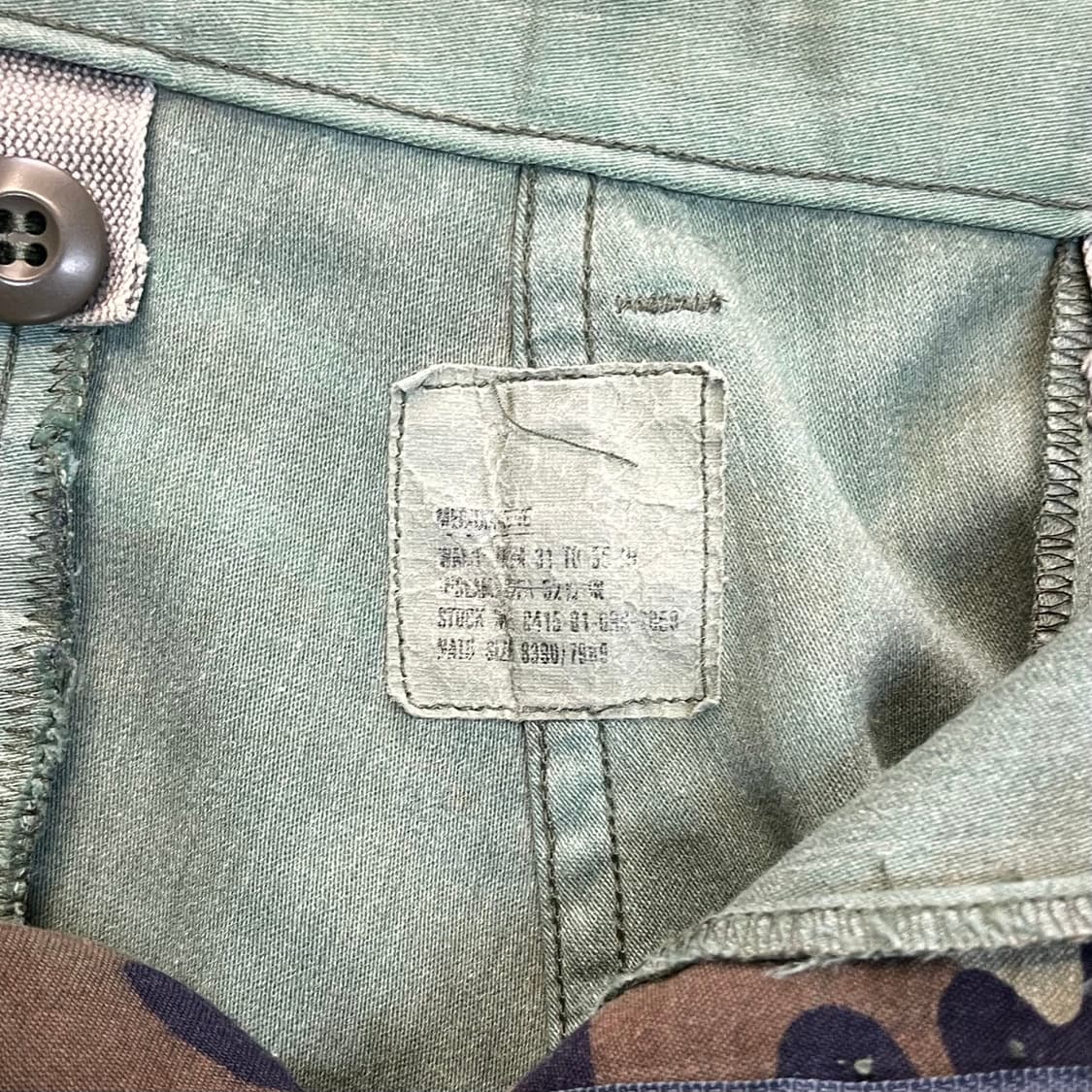 80s US Army M65 우드랜드 필드 트라우저 (33) 상품이미지4