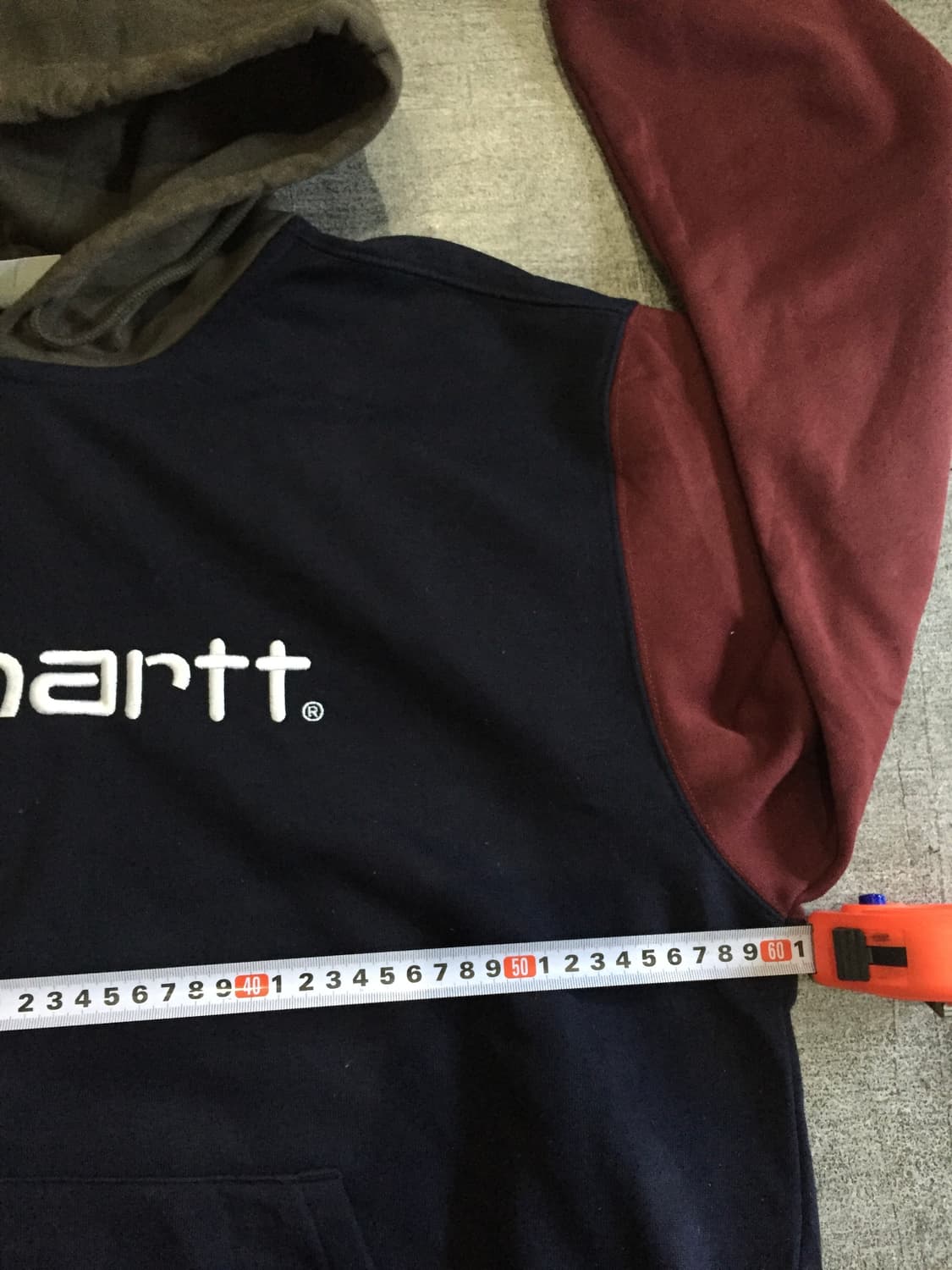 Carhartt 칼하트 올드스쿨아메카지스트릿 배색 후드티셔츠 상품이미지3