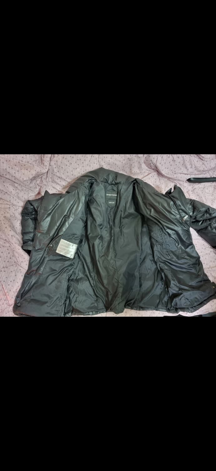 엠포리오 아르마니 사선 구스 자켓 L 상품이미지5